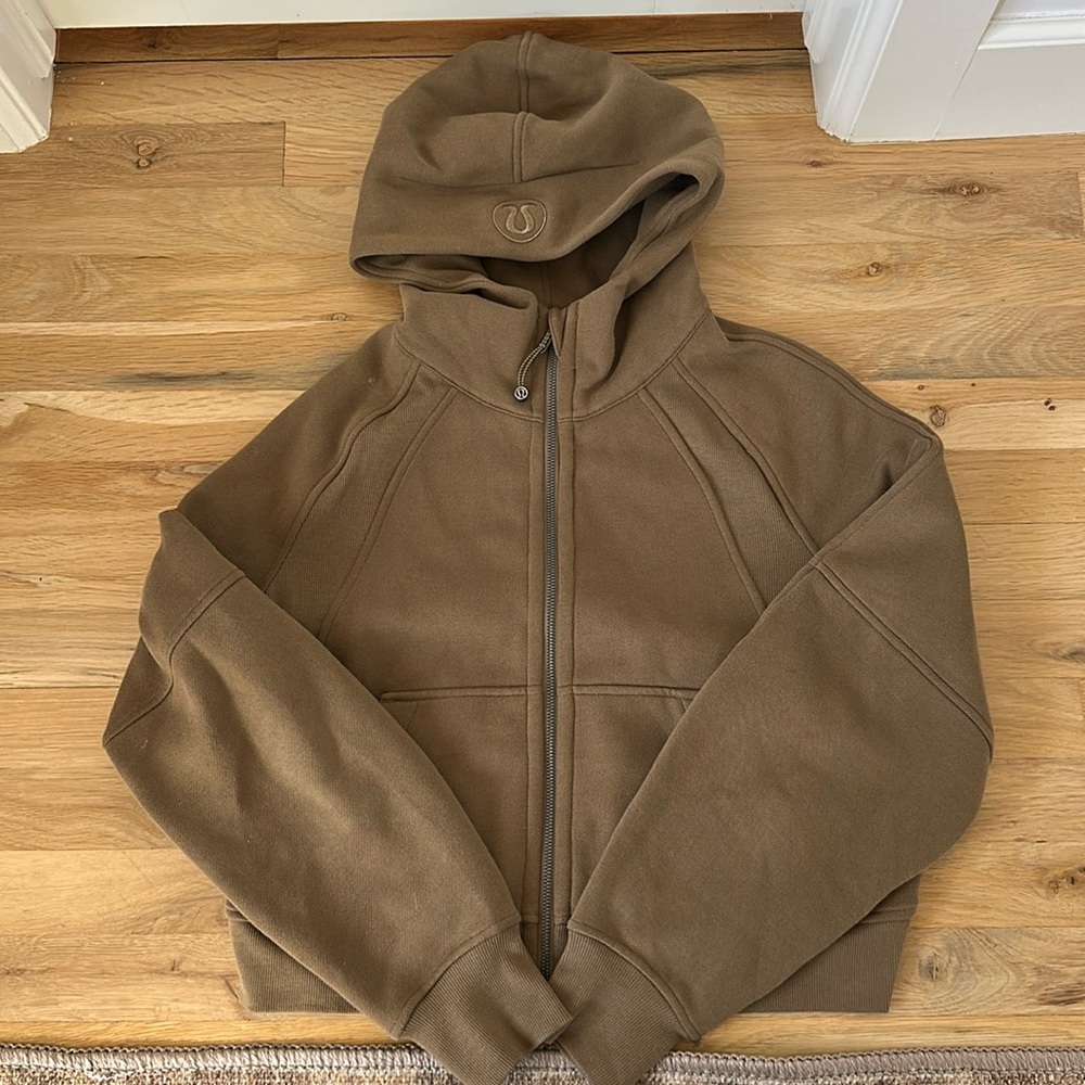 Lululemon oversized scuba full zip hoodie